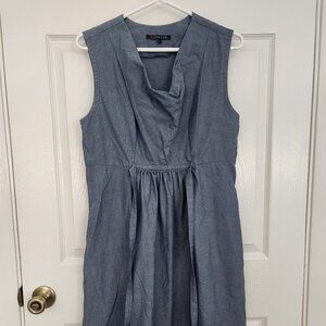 Curator denim (hemp/cotton) dress LARGE